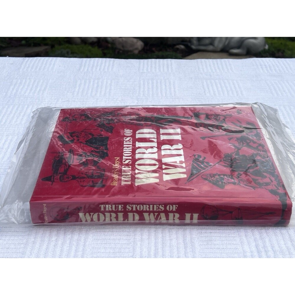 1980 Reader’s Digest True Stories of World War II Hardcover Illustrated Unread
